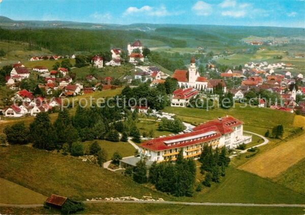 Groenenbach Bad Kneippkurheim am Stiftsberg Fliegeraufn