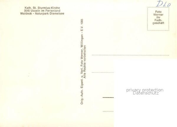 Usseln Katholische St Sturmius Kirche Innenans – Bild 2