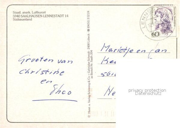 Saalhausen Sauerland Teilansichten Luftkurort Fachwerkhaus – Bild 2