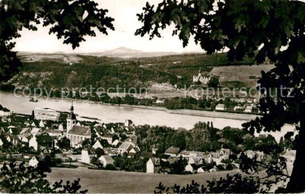 Bad Niederbreisig Panorama Blick auf Hönninger Seite