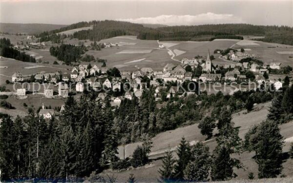 Schonach Schwarzwald Panorama Kurort Wintersportplatz im Sch