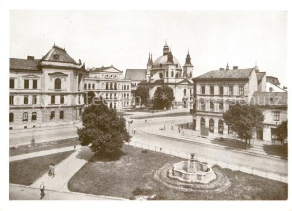 Kremsier Kromeriz Czechia Friedensplatz Piaristenkirche ehem. deu