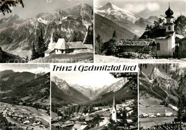 Trins Innsbruck St Magdalena Gschnitztal Nösslach Kirch