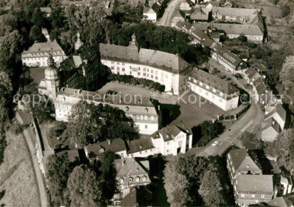 Bad Berleburg Fürstliches Schloss Fliegeraufnahme
