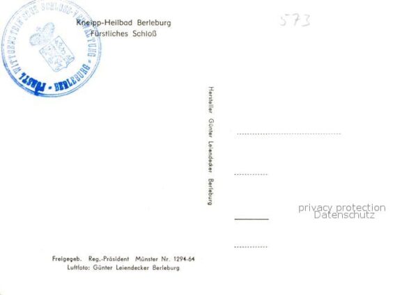 Bad Berleburg Fürstliches Schloss Fliegeraufnahme – Bild 2