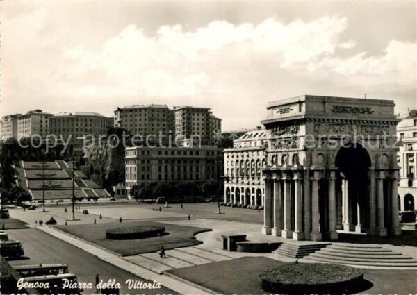 Genova Genua Liguria Piazza della Vittoria