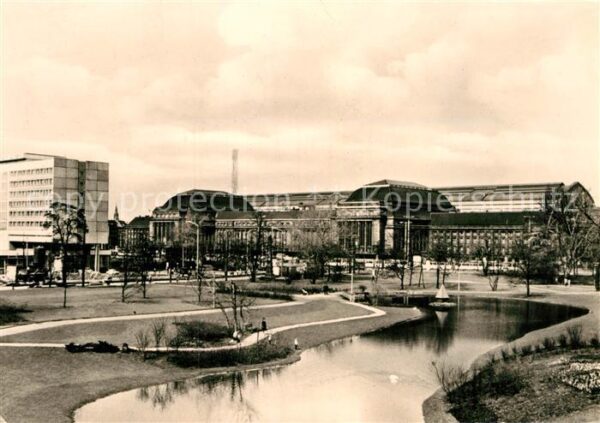 Leipzig Hauptbahnhof und Hotel Stadt Leipzig Sc
