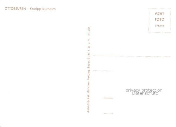 Ottobeuren Kneipp Kurheim Fliegeraufnahme – Bild 2