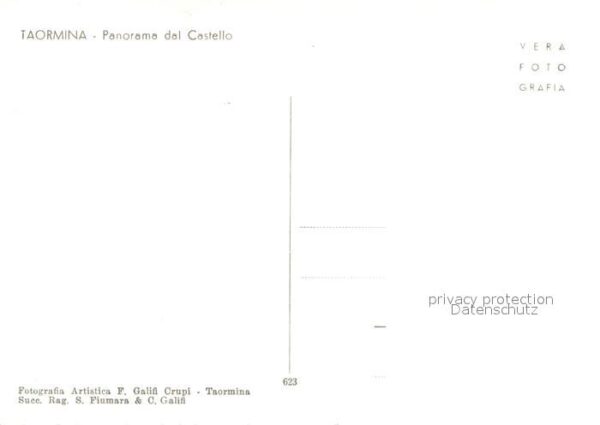 Taormina Sizilien Panorama dal Castello – Bild 2
