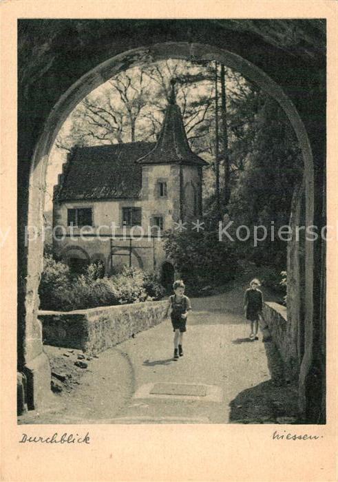 Graefelfing Durchblick zur Kapelle Torbogen