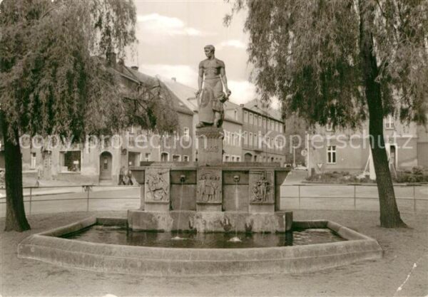 Glashuette Sachsen Parkanlagen an der Ernst Thälmann Stras