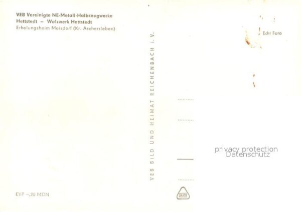 Hettstedt Erholungsheim Meisdorf – Bild 2