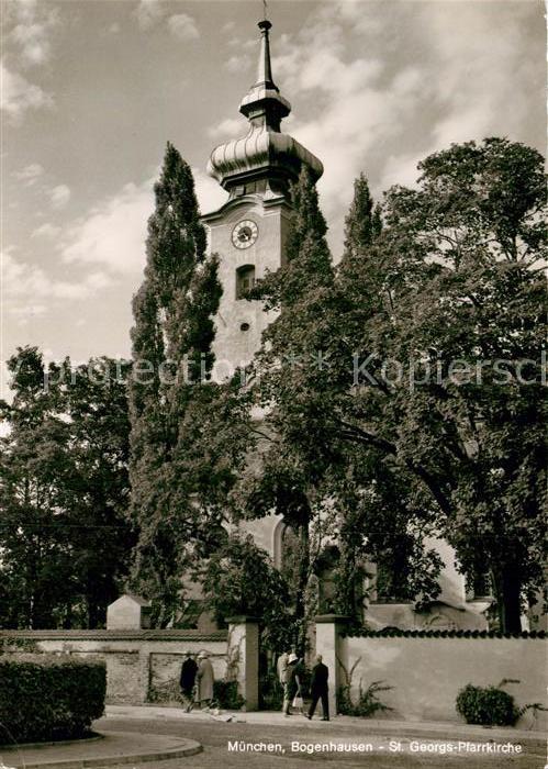 Bogenhausen Muenchen St Georgs Pfarrkirche
