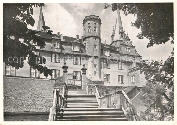 Oehringen Hohenlohe Schloss Serie Burgen und Schlösser Juge