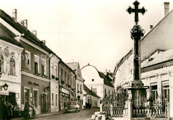 Szentendre Marx ter Marxplatz Kreuz