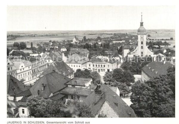 Jauernig Javornik Gesamtansicht vom Schloss aus