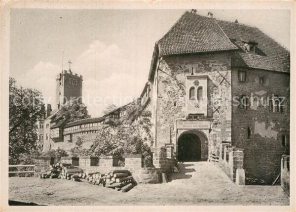 Wartburg Eisenach Burg Eingang