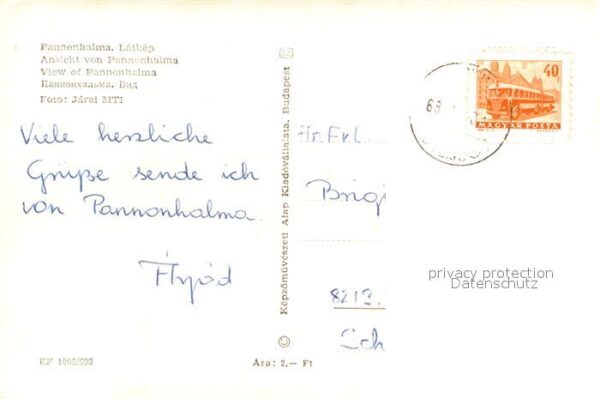 Pannonhalma Erzabtei Fliegeraufnahme – Bild 2