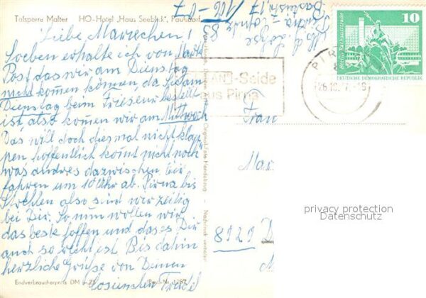Paulsdorf Dippoldiswalde HO Hotel Haus Seeblick Talsperre Malter – Bild 2
