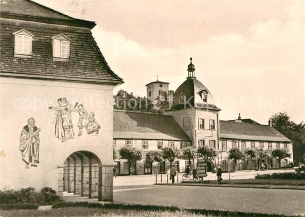 Bad Koestritz Heinrich Schütz Gedenkstätte und Schlos