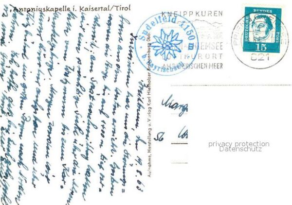 Kufstein Tirol Antoniuskapelle im Kaisertal Kaisergebi – Bild 2