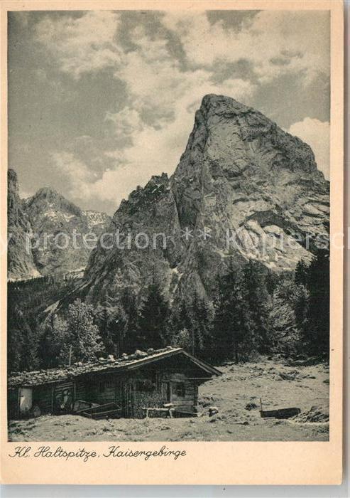 Kaisergebirge Berghütte Kleine Haltspitze