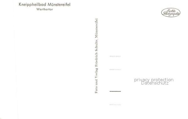 Muenstereifel Bad Werthertor Kneippheilbad – Bild 2
