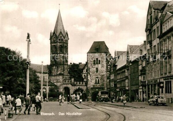 Eisenach Thueringen Nicolaitor