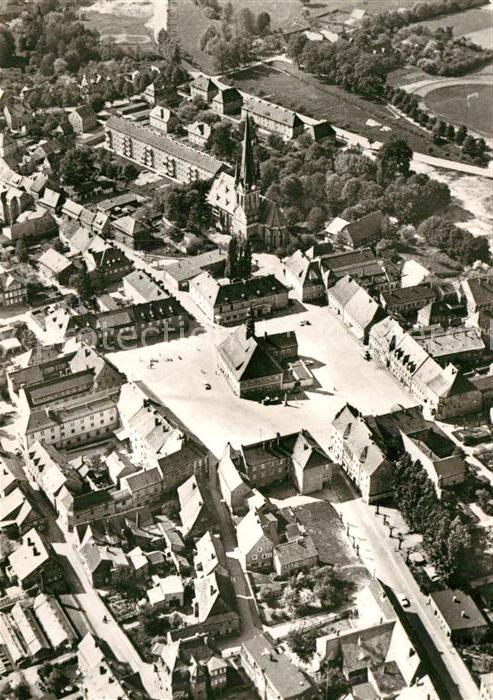 Neustadt Sachsen Innenstadt Fliegeraufnahme