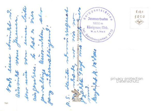 Berchtesgaden Jennerbahn Berggaststätte mit Fagstein – Bild 2