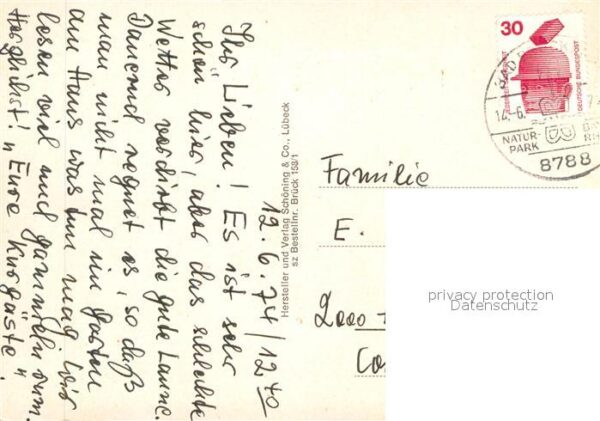 Bad Brueckenau Fliegeraufnahme Gedicht – Bild 2