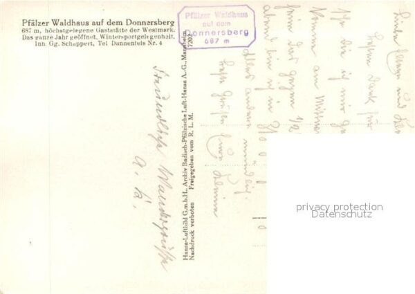 Donnersberg Ludwigsturm und Waldhaus Fliegeraufnahm – Bild 2