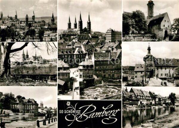Bamberg Vierkirchenblick Michelsberg Concordia