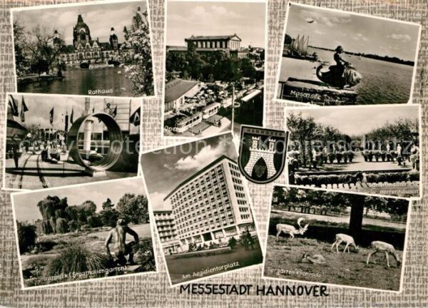 Hannover Rathaus Messegelände Stadtpark Skulptur
