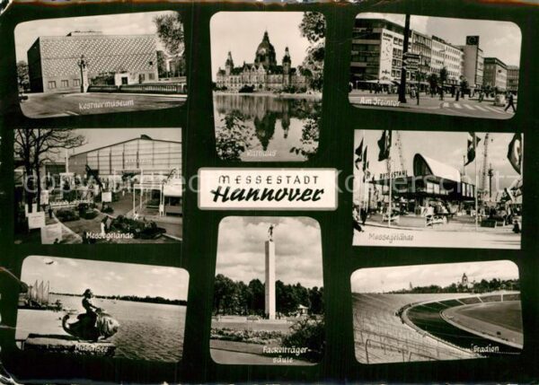 Hannover Museum Messegelände Maschsee Skulptur P