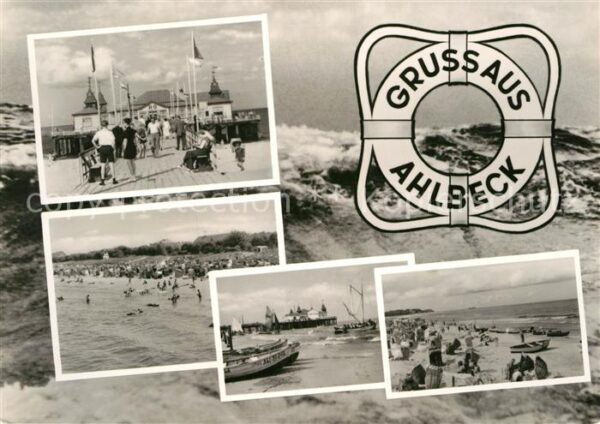 Ahlbeck Ostseebad Seebrücke Strand