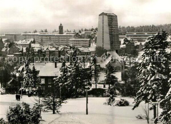 Oberhof Thueringen Hotel Rennsteig FDGB Erholungsheim Renn