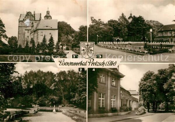 Pretzsch Elbe Kinderheim ehemaliges Schloss Kurpark K