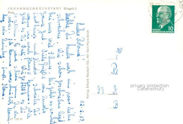Johanngeorgenstadt Post im Winter – Bild 2