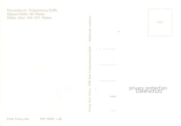 Kulpenberg Fernsehturm – Bild 2