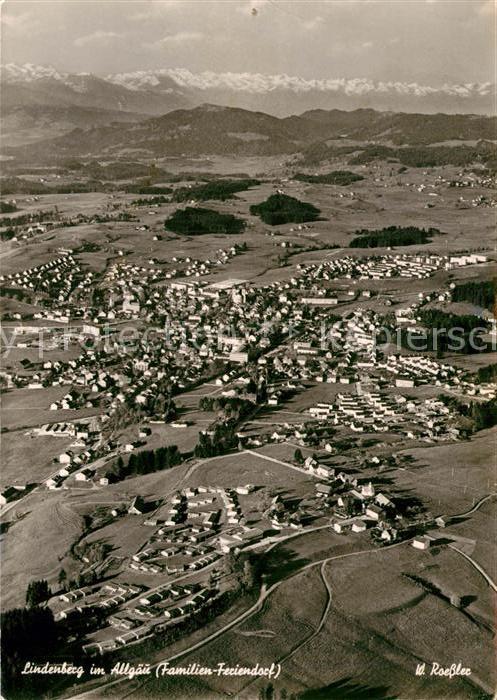 Lindenberg Allgaeu Familienferiendorf mit Hirschberg und P