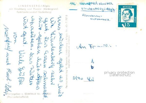Lindenberg Allgaeu Familienferiendorf mit Hirschberg und P – Bild 2