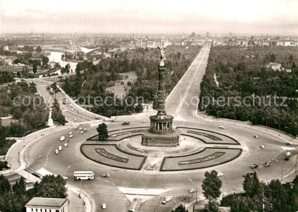 Berlin Grosser Stern im Tiergarten aus der Vog