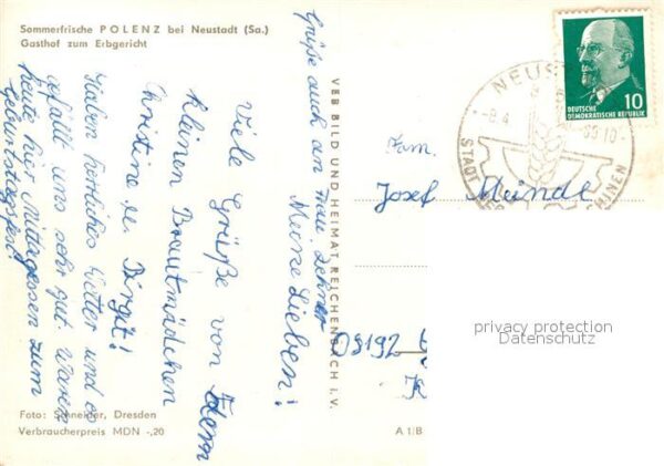 Polenz Neustadt Gasthof zum Erbgericht – Bild 2