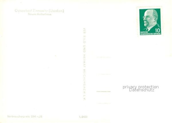 Zinnowitz Ostseebad Neues Kulturhaus – Bild 2