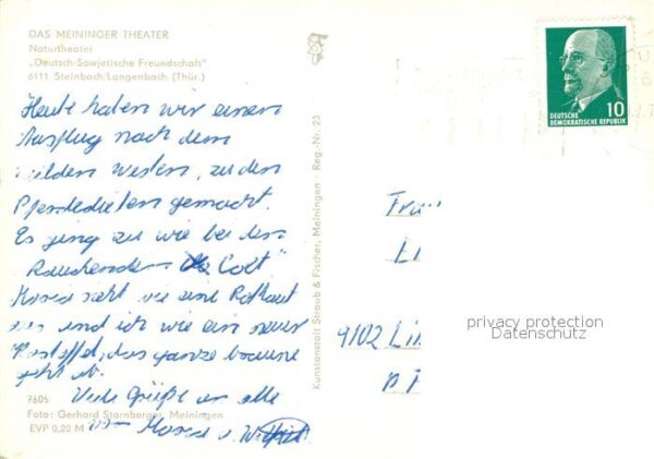 Steinbach Langenbach Meininger Theater Naturtheater Freilich – Bild 2
