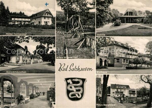 Bad Salzhausen Hotel Tannenhof Barockhäuschen Trinkhal