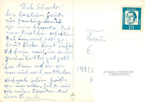 Hamburg Bismarckdenkmal und Michel Wahrzeichen – Bild 2