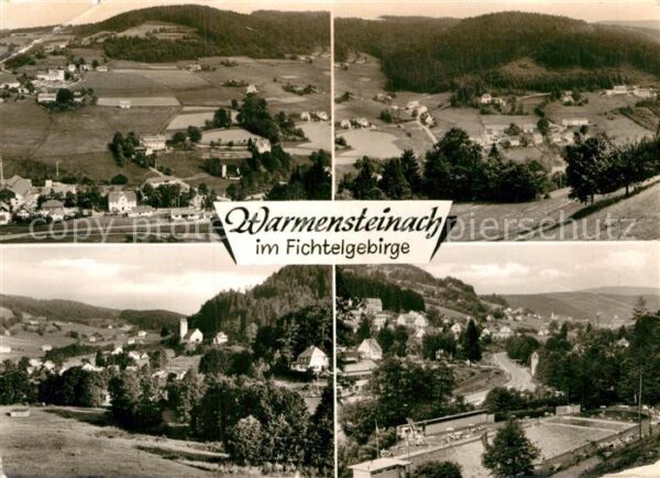 Warmensteinach Teilansichten Höhenluftkurort im Fichte