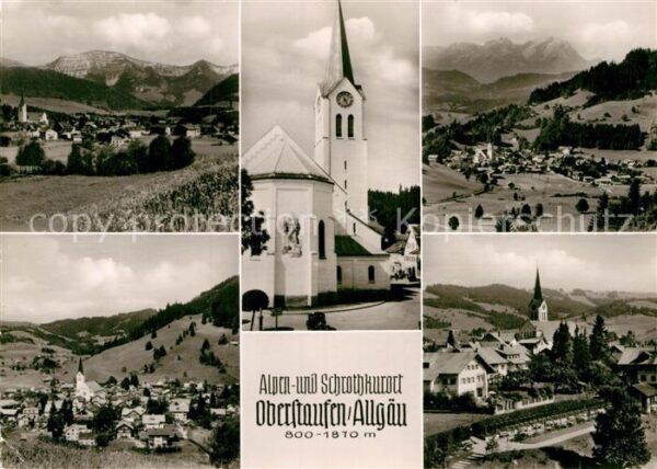 Oberstaufen Alpen und Schrothkurort Allgäuer Alpen